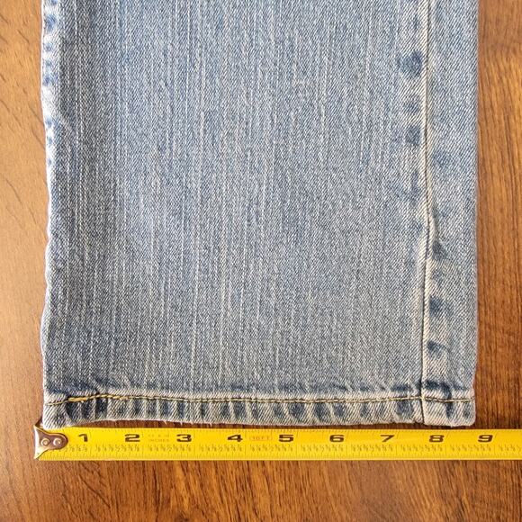 Levis 518 Boot Cut Superlow Jeans Womens 9 Western Cowgirl Casual Ranch 32x30 - Picture 11 of 14